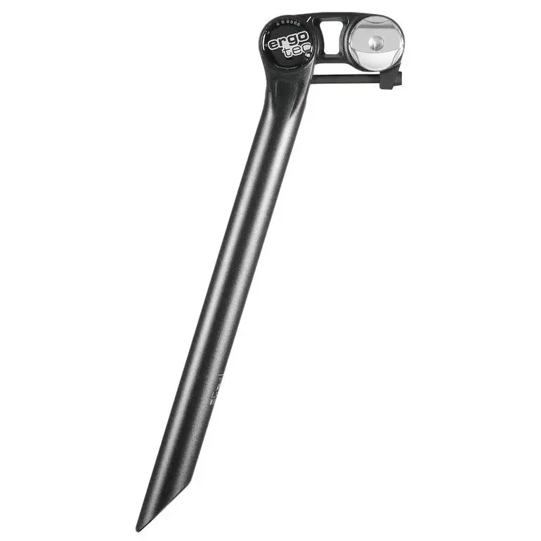 Heißes Angebot Ergotec Futura Patentsattelstütze - 400 mm - schwarz