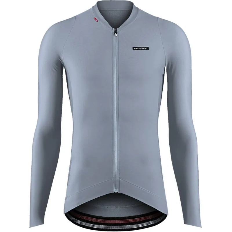 Finale Aktion Etxeondo Alde Thermo Langarmtrikot Herren - Pearl Gray