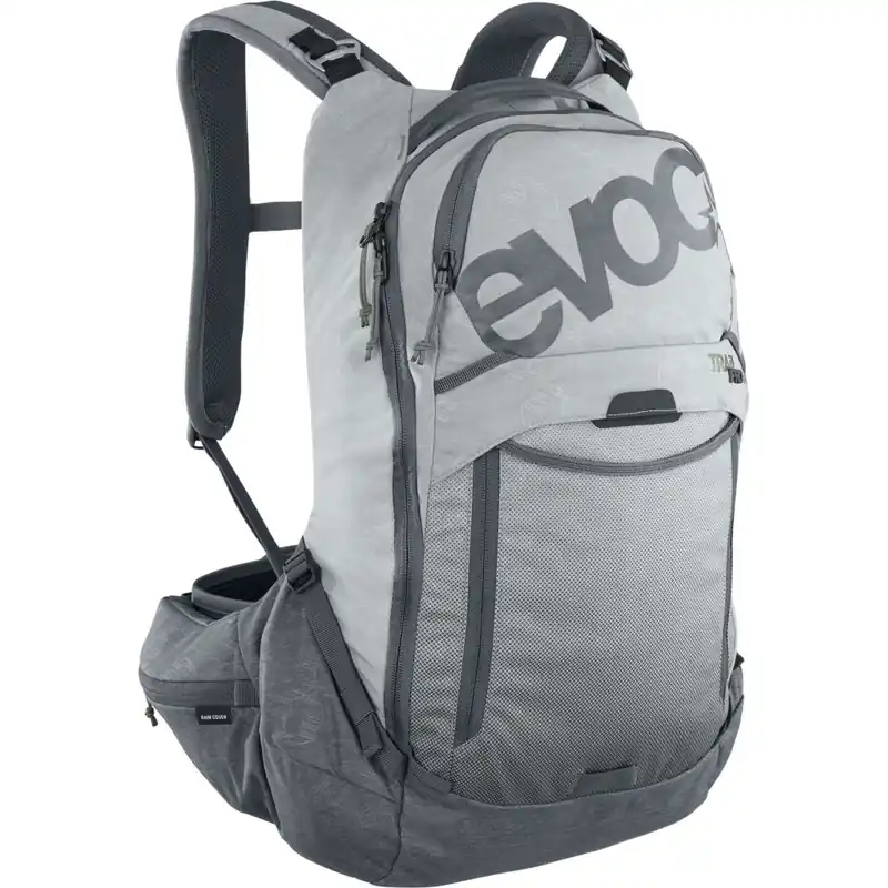 EVOC Trail Pro 16 Protektorrucksack - Stone/Carbon Grey Preis Gesenkt