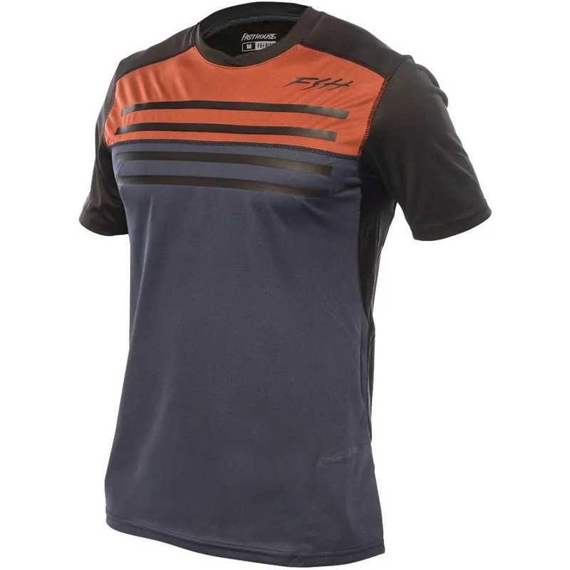 Sichere Zahlung Fasthouse Alloy Sidewinder Kurzarmtrikot Herren - Rust/Midnight Navy