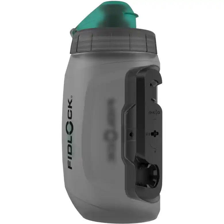 Schnäppchen Fidlock Twist Single Trinkflasche Antibakeriell + Bottle Connector - 450ml transparent black