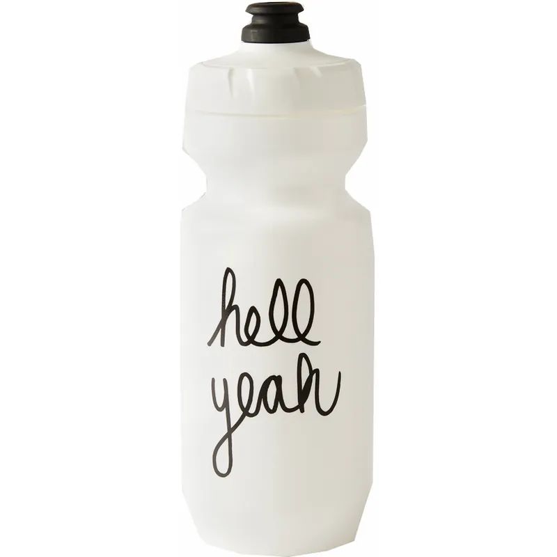 Finale Aktion FINGERSCROSSED Bidon Hell Yeah Trinkflasche 650ml - Weiß