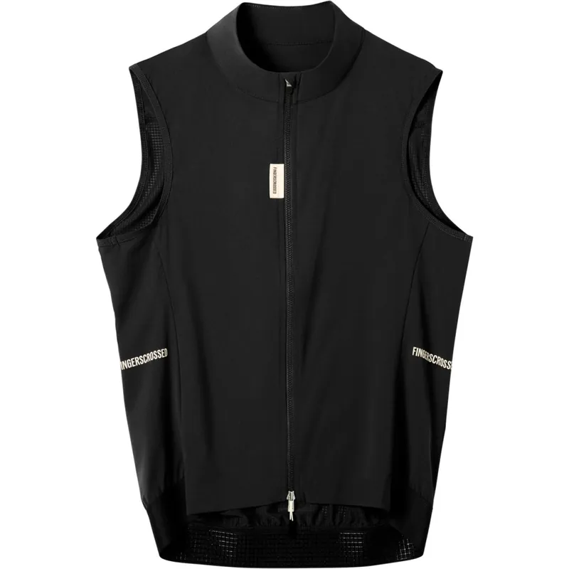 Begrenztes Angebot FINGERSCROSSED Road Windweste Herren - Black