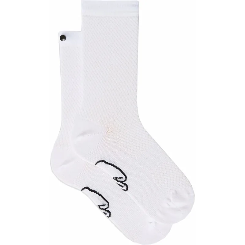 FINGERSCROSSED Aero Soft Fahrradsocken - Weiß Versand Am Gleichen Tag