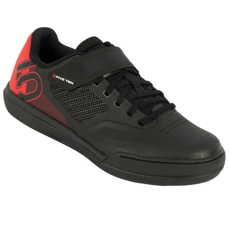 Five Ten Hellcat Pro Mountainbike-Schuhe Herren - Core Black / Core Black / Red Letzte Chance