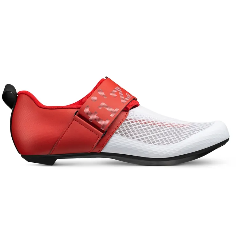 Fizik Transiro Hydra Triathlonschuhe Unisex - Weiß / Metallic Red Top-Seller