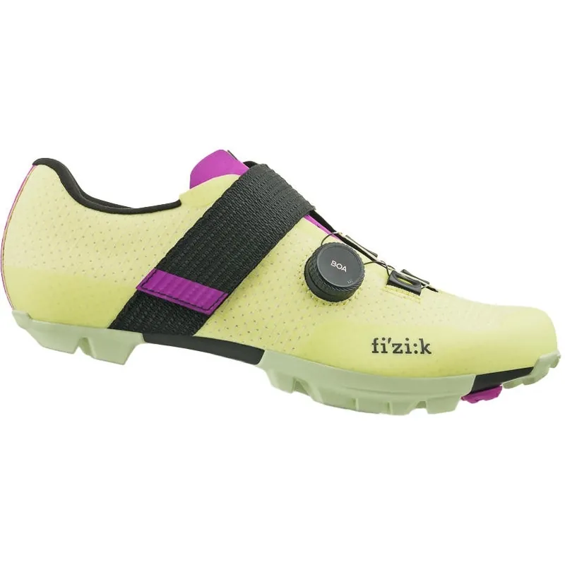 Fizik Vento Ferox Carbon MTB Schuhe Unisex - lime/purple Bestpreis