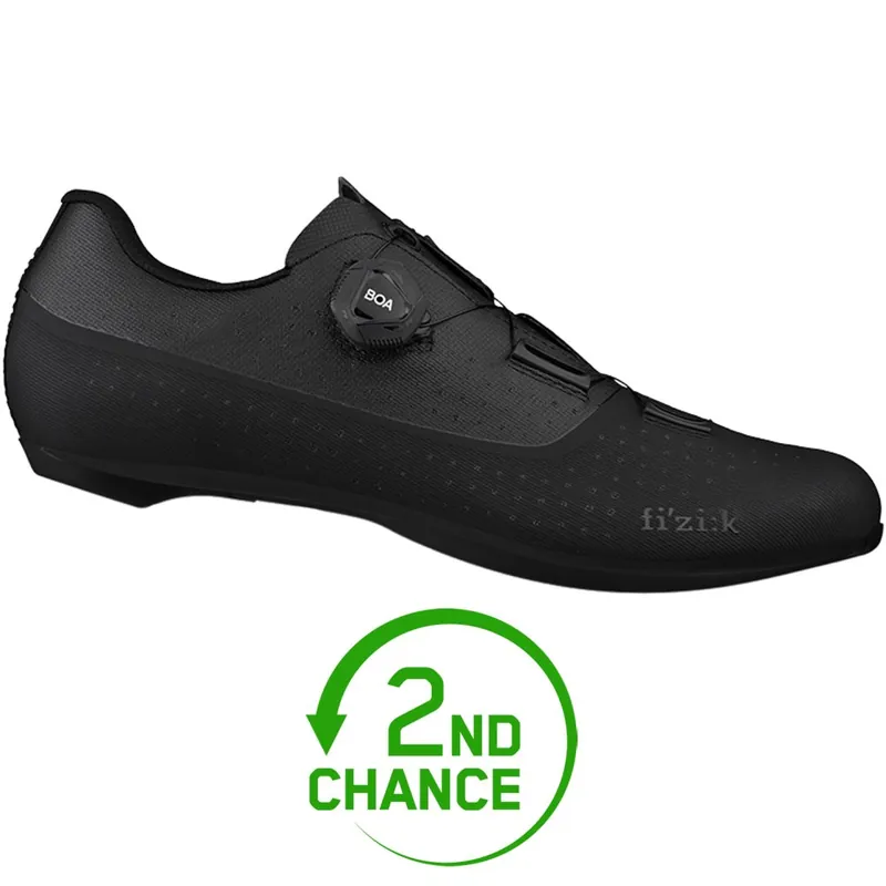 Nur Für Kurze Zeit Fizik Tempo Overcurve R4 Rennradschuhe Unisex - Breit - schwarz - B-Ware