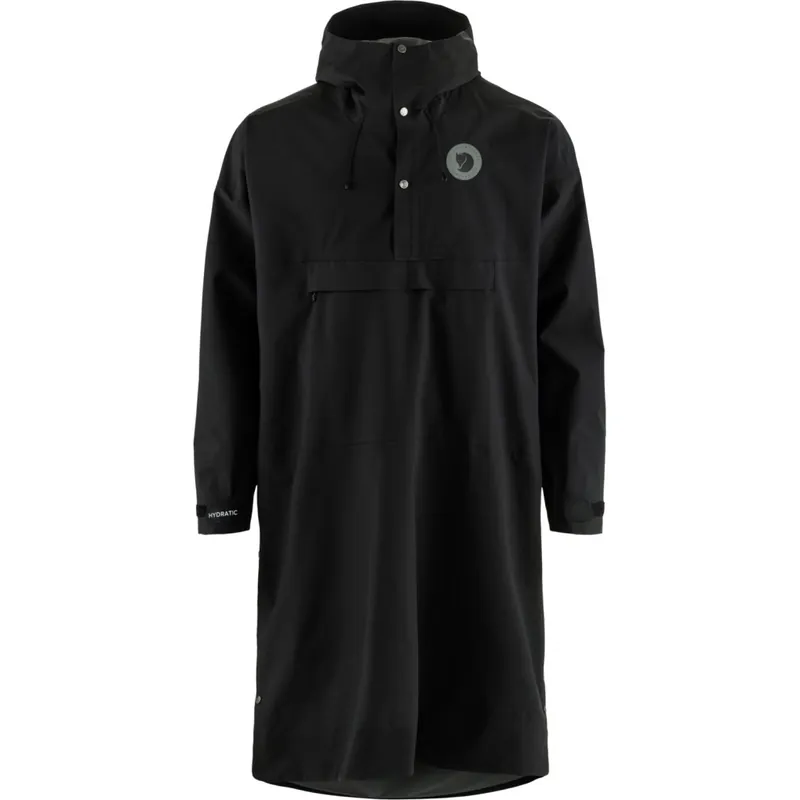 Fjällräven Hoja Regenponcho - schwarz Nur Für Kurze Zeit