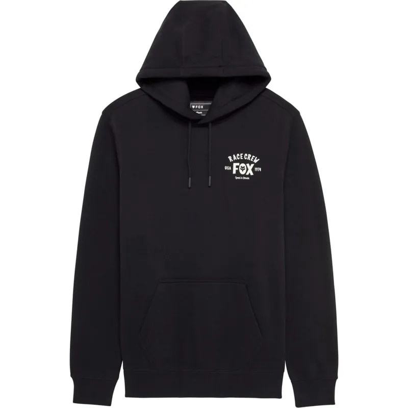 Heißes Angebot FOX Slogan Fleece Hoodie Herren - black