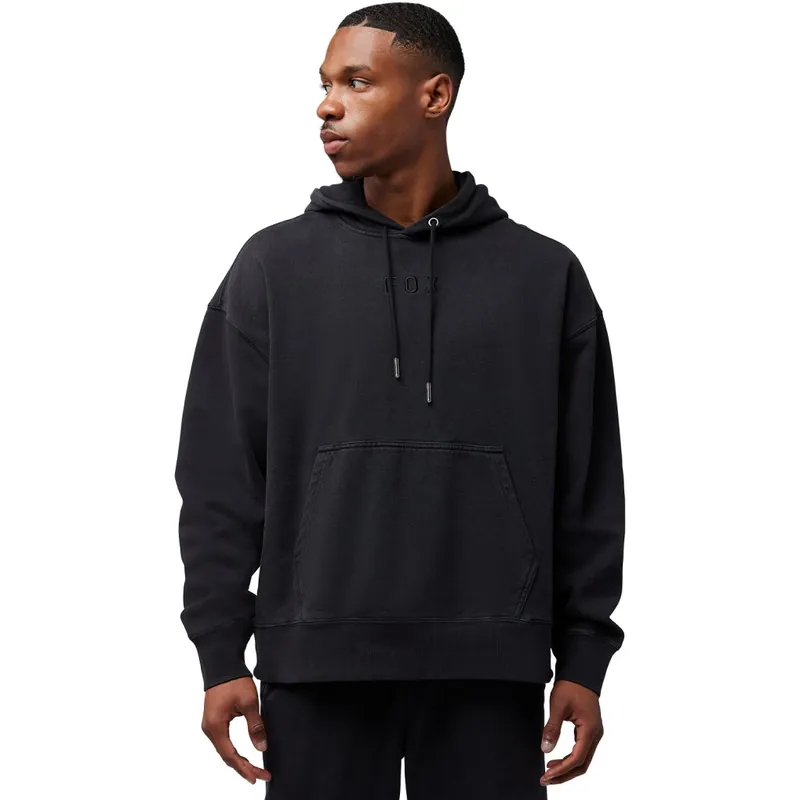 FOX Wordmark Oversized Fleece Hoodie Herren - schwarz Top-Preis