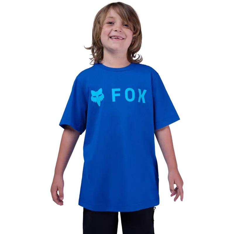 FOX Absolute Kurzarmshirt Kinder - blue Preiswert