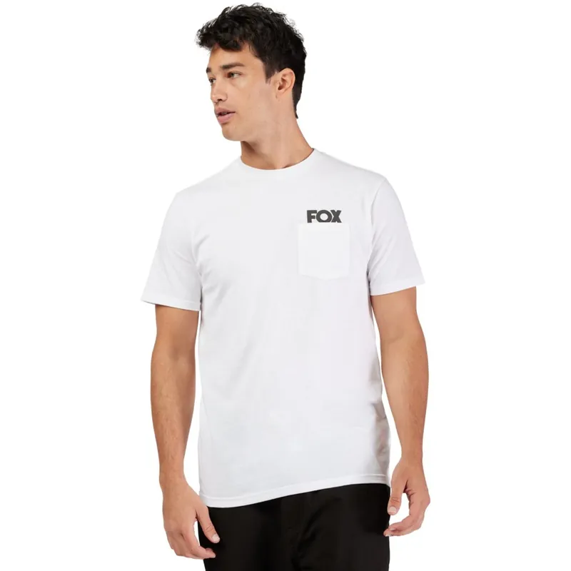 FOX Big F Premium Kurzarmshirt Herren - optic white Beliebt