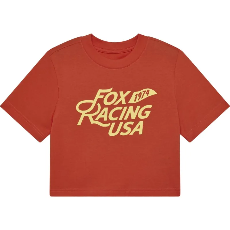 Mega-Angebot FOX USA Baby Shirt Damen - blood orange