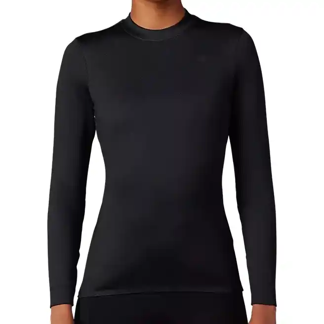 Top-Seller FOX Tecbase Fire Langarm-Baselayer Damen - schwarz