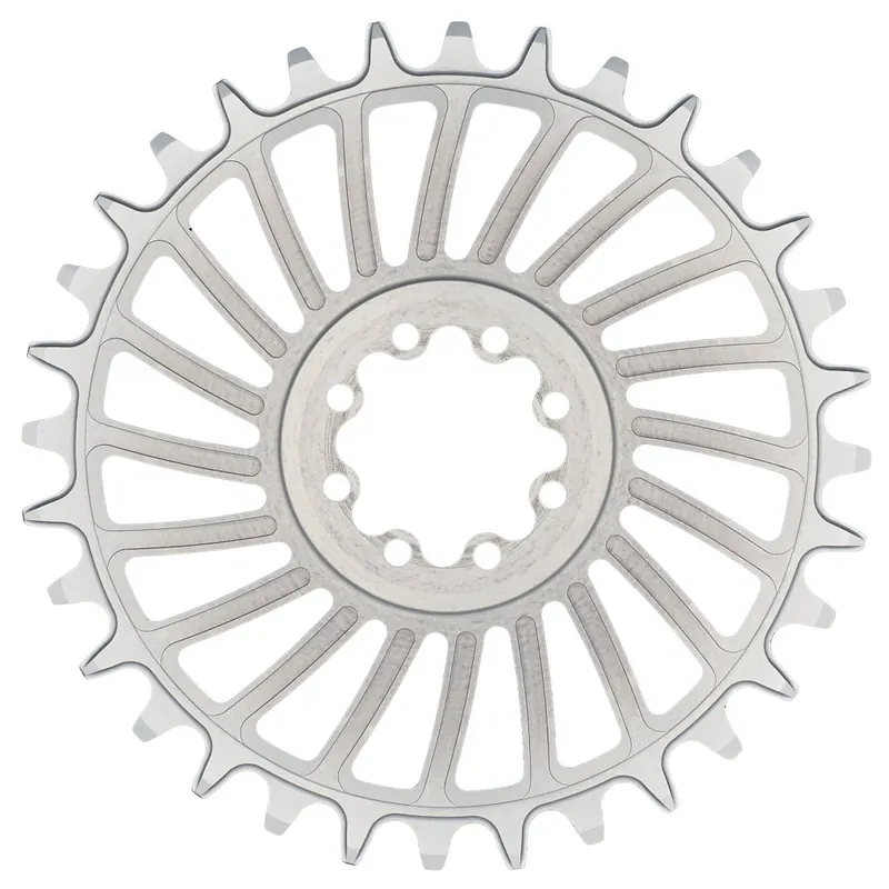 Fraezen BLATT MTB Kettenblatt SRAM T-Type 8-Loch Direct Mount Boost - silber Expressversand
