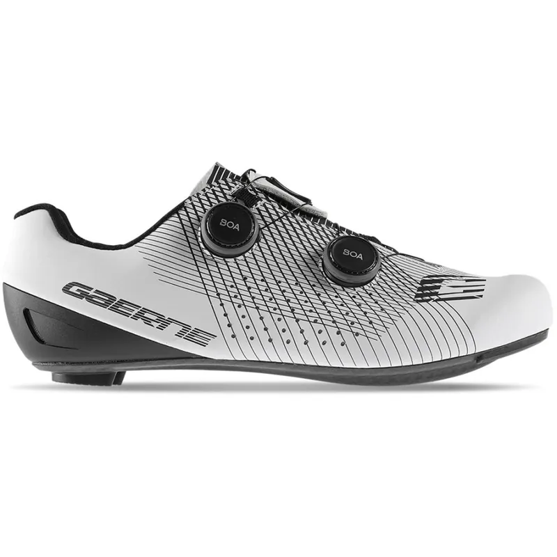 Gaerne Carbon G. Fuga Rennradschuhe - Weiß/Schwarz Top-Angebot