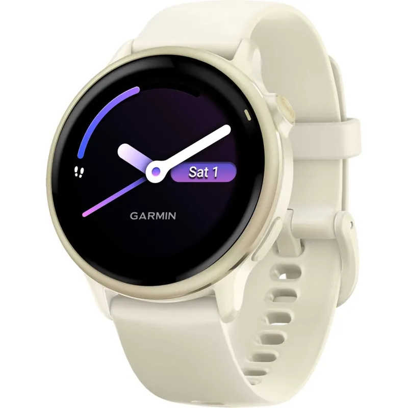 Garmin vívoactive 6 GPS Smartwatch - bone/lunargold Knallerangebot