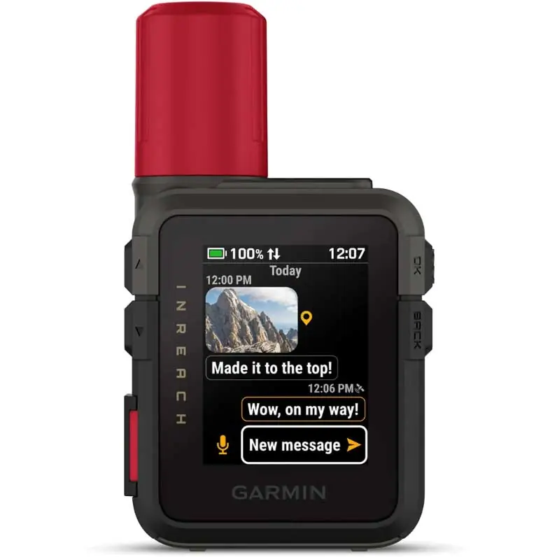 Günstig Garmin inReach Mini 3 Plus Hand-Navigationsgerät - schwarz/rot