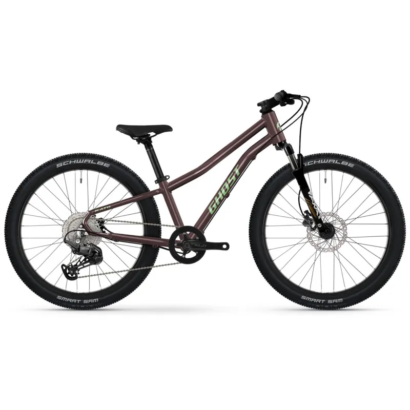 Ghost KATO FULL PARTY - 24" Kinderfahrrad - 2026 - slate shadow/soft green glossy Solange Der Vorrat Reicht
