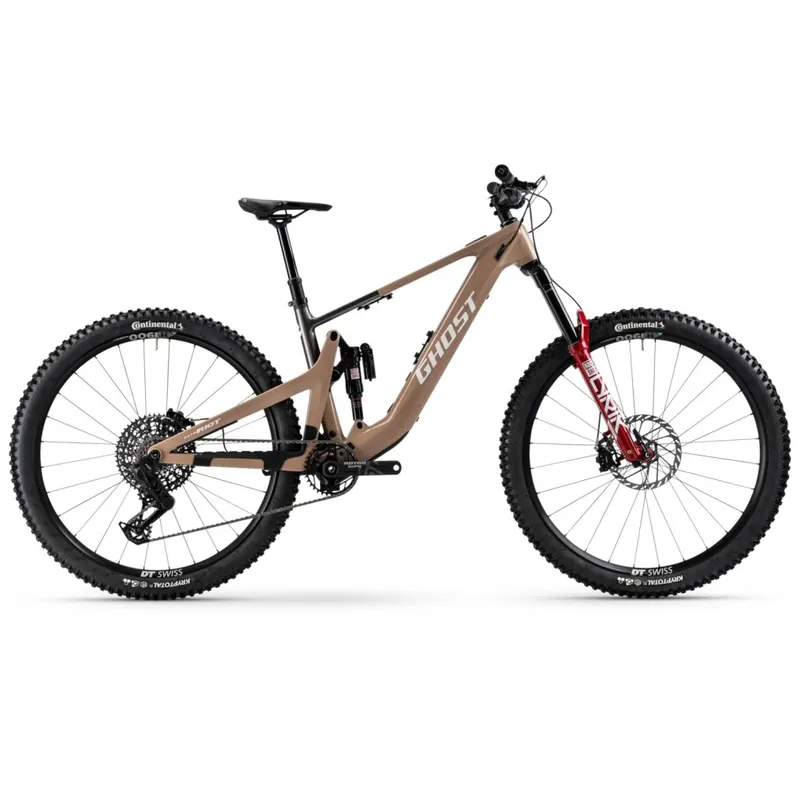 Ghost PATH RIOT CF Full Party - AXS - Carbon E-MTB - 2026 - dusty rose / pearl dark grey glossy Saisonangebot