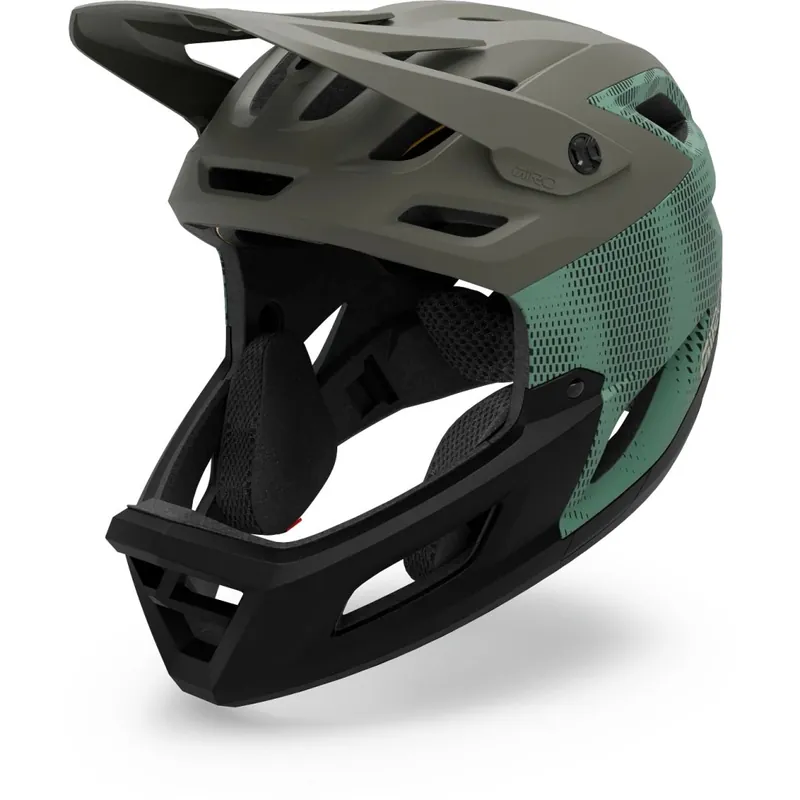 Giro Coalition Spherical Full Face Helm - matte motion green Knallerangebot