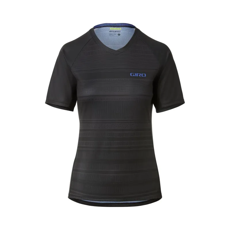 Giro Roust Kurzarmtrikot Damen - black lines Meistverkauft