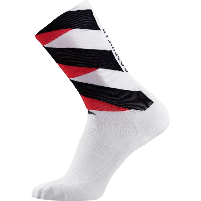 Angebot GOREWEAR Essential Signal Socken mittellang - white/lab red 01DC