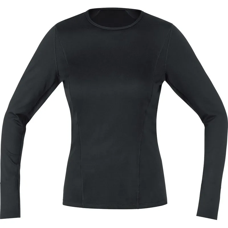 Neuheit GOREWEAR Base Layer Langarmshirt Damen - schwarz 9900
