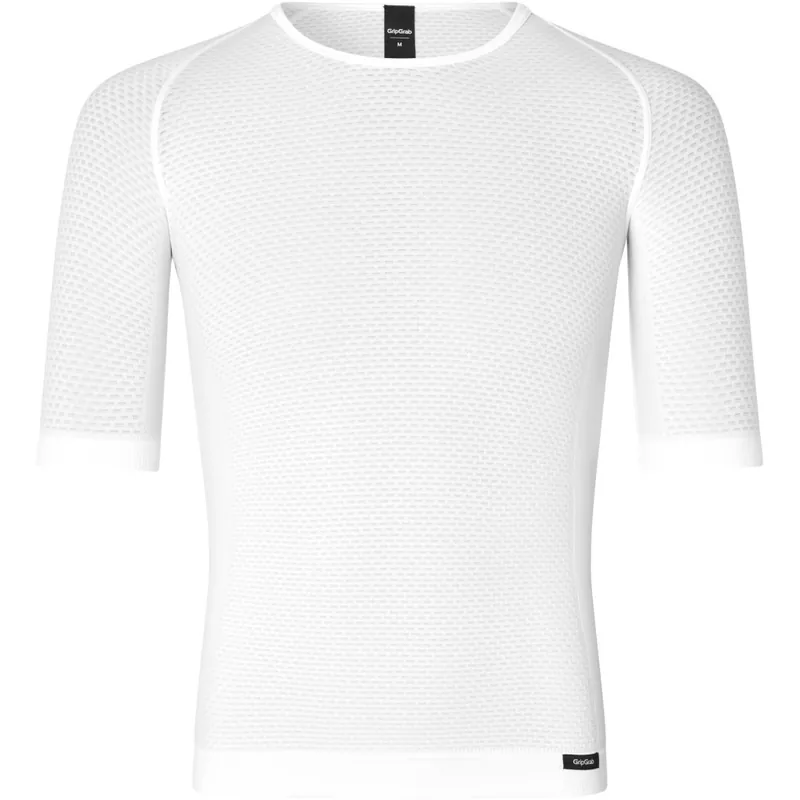 Abverkauf GripGrab PACR Summer Seamless Kurzarm-Unterhemd Herren - White