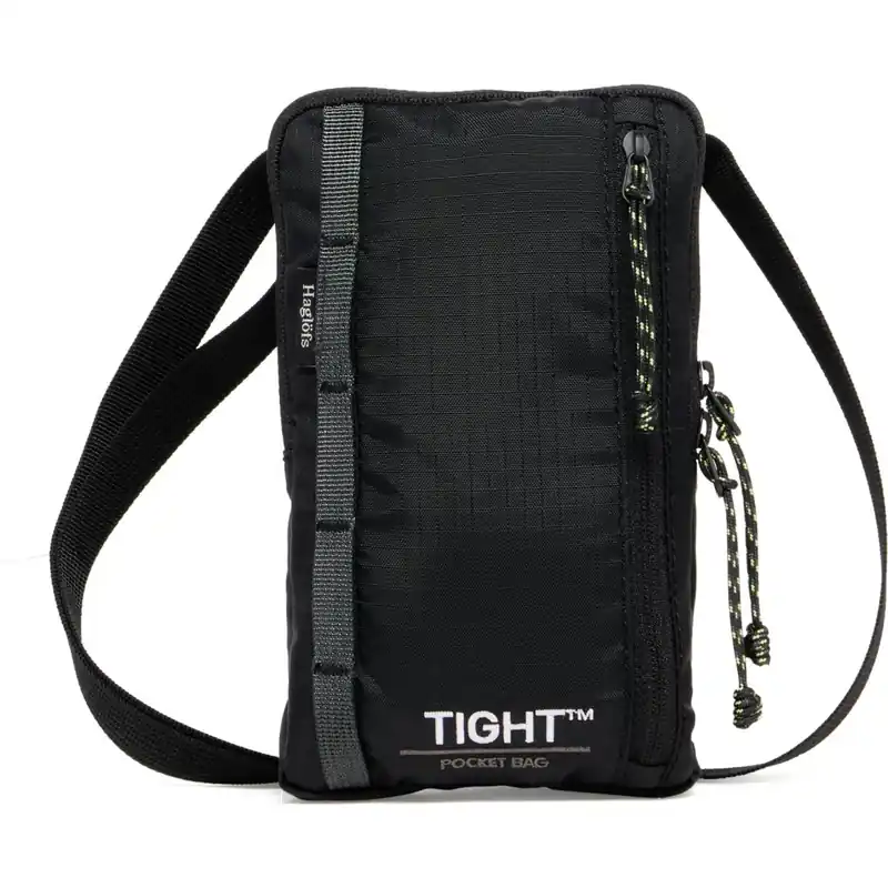 Solange Der Vorrat Reicht Haglöfs Tight Pocket Tasche - true black/magnetite 2CT