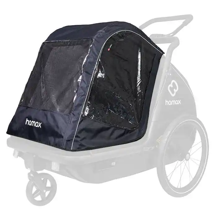 Hamax Regenverdeck Pluto L - marineblau/schwarz Preisknaller