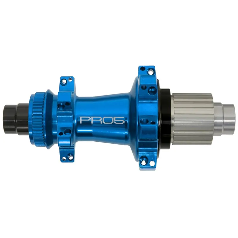 Versand Am Gleichen Tag Hope Pro 5 Straightpull Hinterradnabe - Centerlock - 12x148mm Boost Shimano Micro Spline - blau