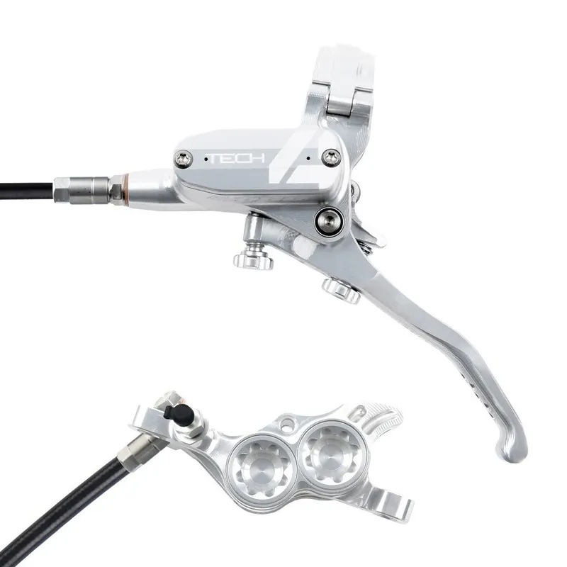 Schneller Versand Hope Tech 4 E4 Scheibenbremse - silber/silber - Hebel links