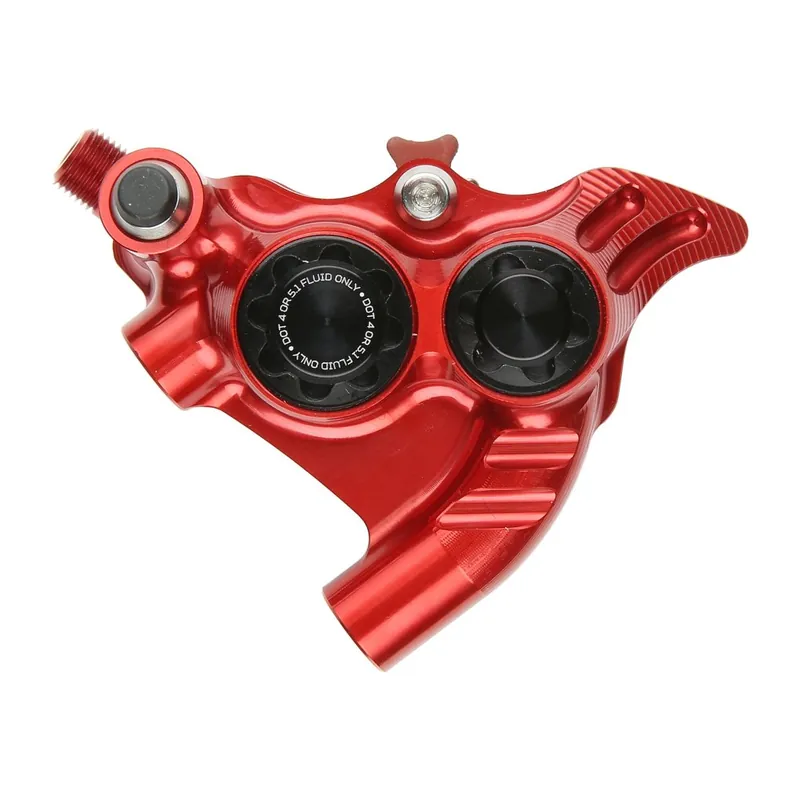 Hope RX4+ SL Bremssattel Flat Mount +20mm DOT - rot Solange Der Vorrat Reicht