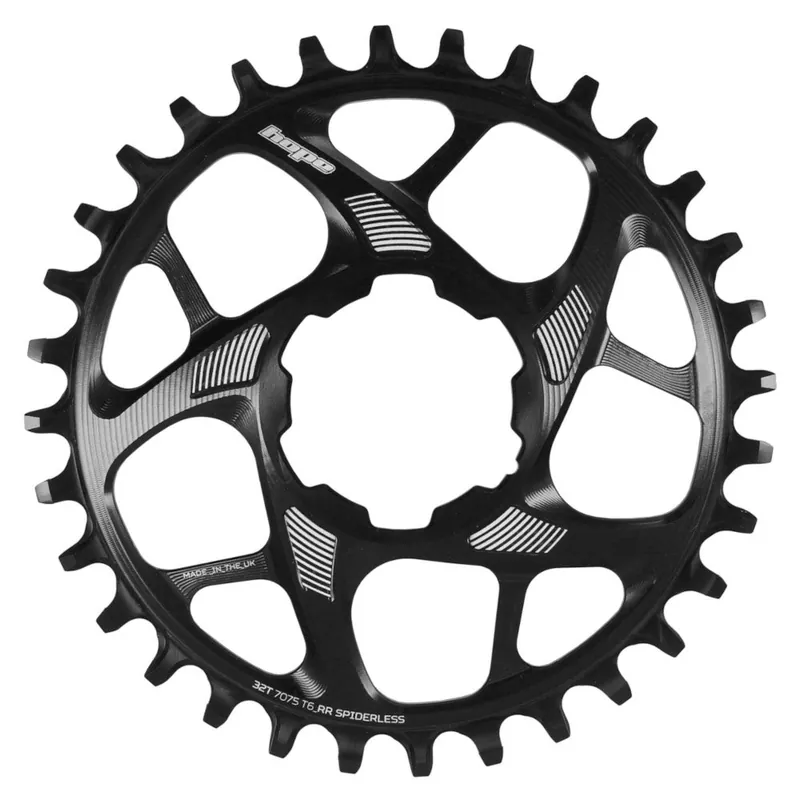 Hope R22 MTB Kettenblatt - Direct Mount Narrow-Wide - schwarz Neuheit