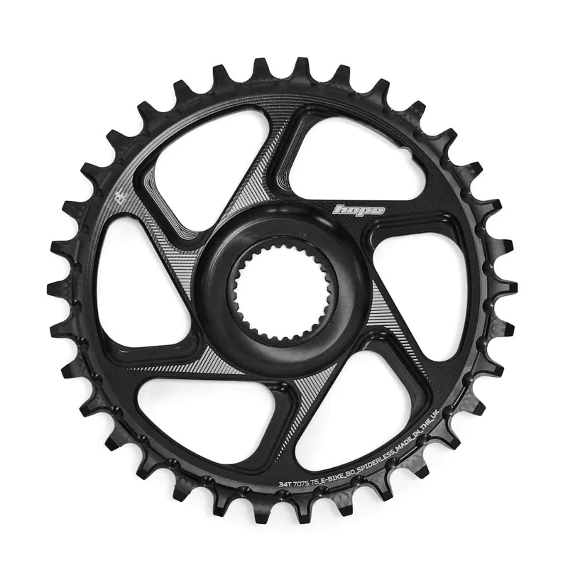 Hope R22 E-Bike Kettenblatt Direct Mount für Bosch Gen.4 - schwarz Zertifiziert