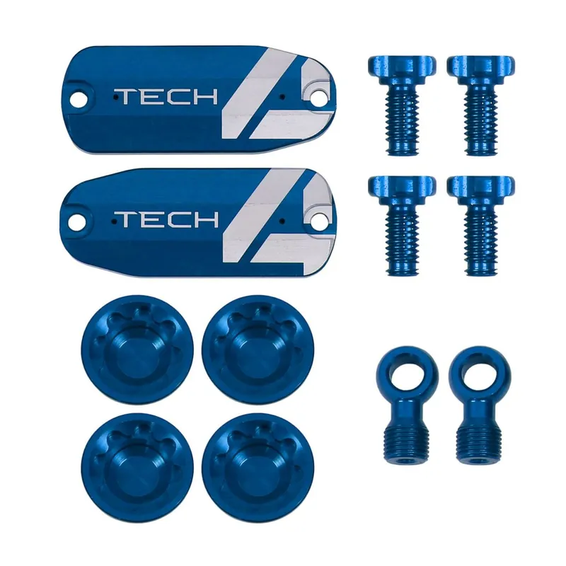 Hope Custom Kit für Tech 4 E4 Scheibenbremse 1 Paar - blau Letzte Chance