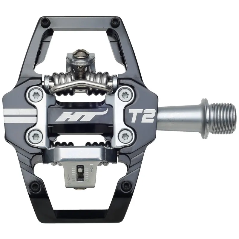 HT T2 Klickpedale - Enduro Race CrMo-Achse - black Angebot
