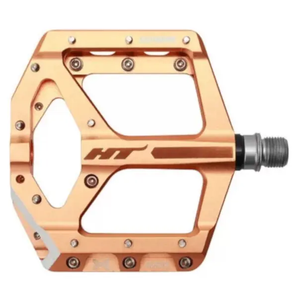 Preiswert HT ANS10 Plattformpedale - Supreme NANO-S CrMo-Achse - rose gold