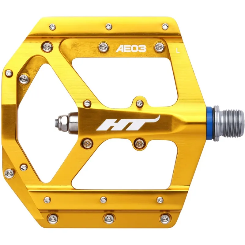 Sale HT AE03 Plattformpedale - EVO+ CrMo-Achse - gold