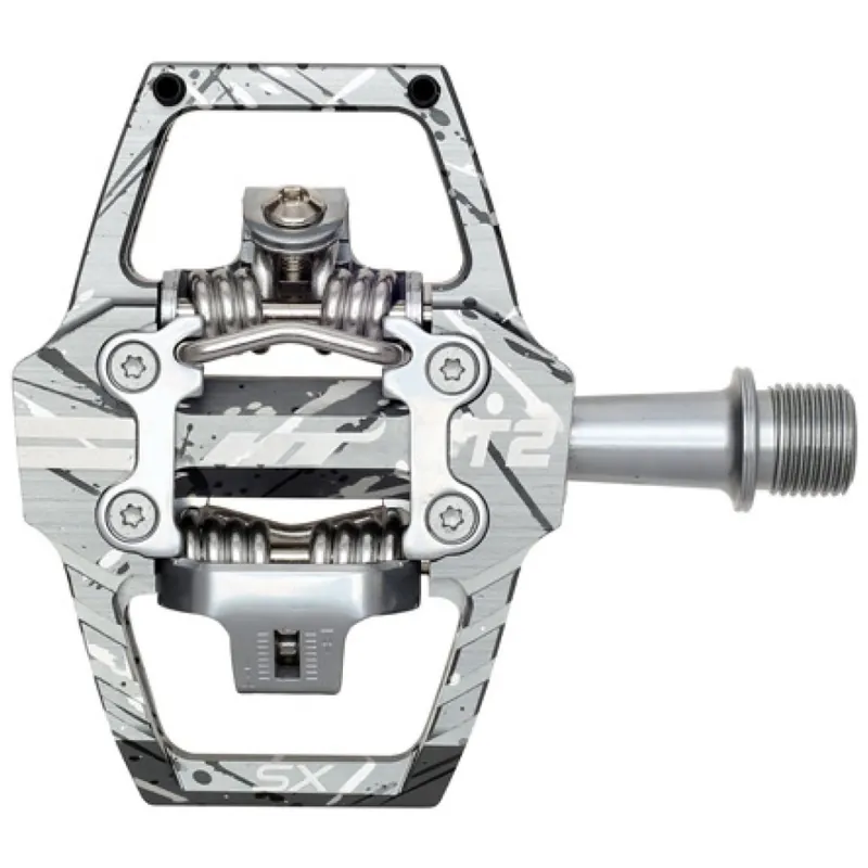 HT T2 Klickpedale - Enduro Race CrMo-Achse - grey camo Solange Der Vorrat Reicht