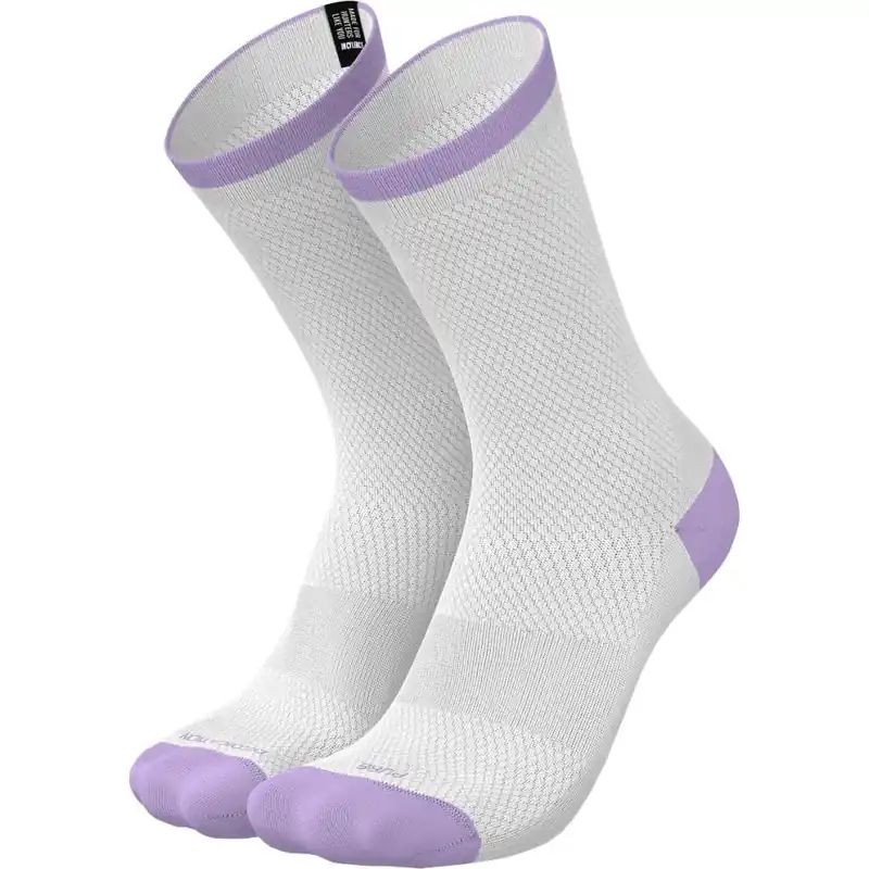 Schnäppchen INCYLENCE Cycling Classic V1 Socken - Viola White