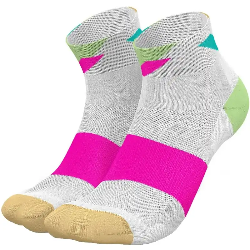 Beliebt INCYLENCE Ultralight Strikes Short Socken - Weiß Pink