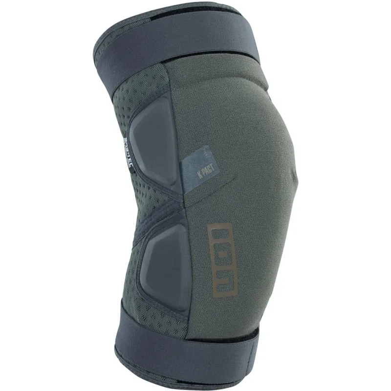 Solange Der Vorrat Reicht ION Bike Protection K-Pact Knieschoner - Thunder Grey