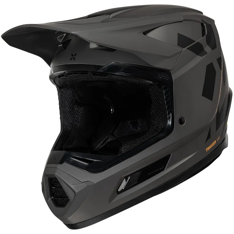 iXS Trigger-MX 1.0 Graphic MIPS Fullface Helm - matt black-orange Kracherpreis