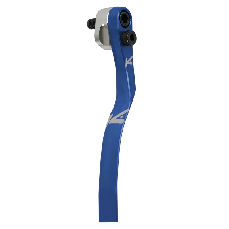 Wochenendangebot K-Edge Pro Road Braze-on Chain Catcher Kettenführung für Anlötumwerfer - 2-fach - blau