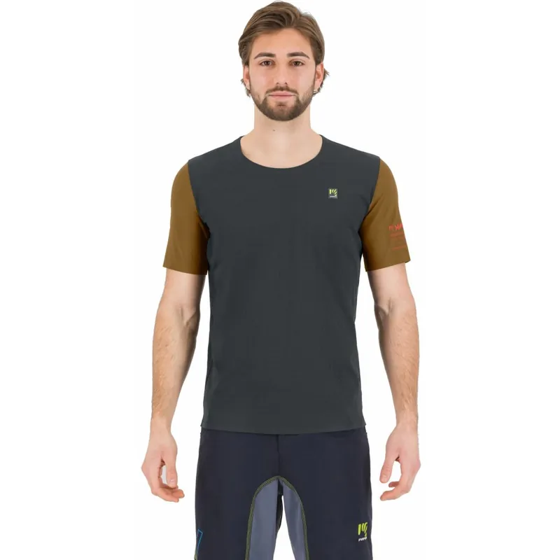 Karpos Ledro T-Shirt Herren - woodl.gray/bronze Preisreduziert