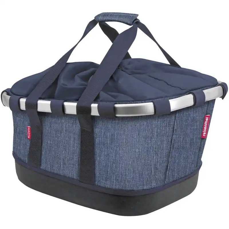 Wochenendangebot KLICKfix Reisenthel GT Racktime 0304R Fahrradkorb - 21L - twist blue
