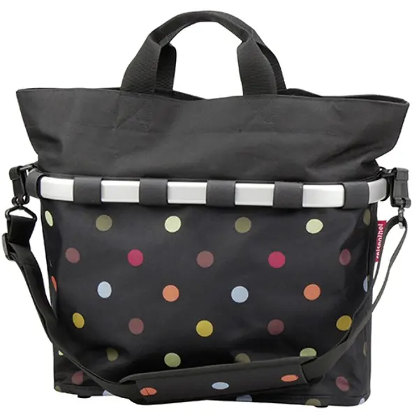 Must-Have KLICKfix Reisenthel Oval 0308 Gepäckträgertasche - 17L - dots